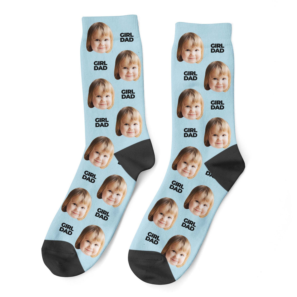 Custom Girl Dad Socks