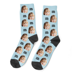 Custom Girl Dad Socks