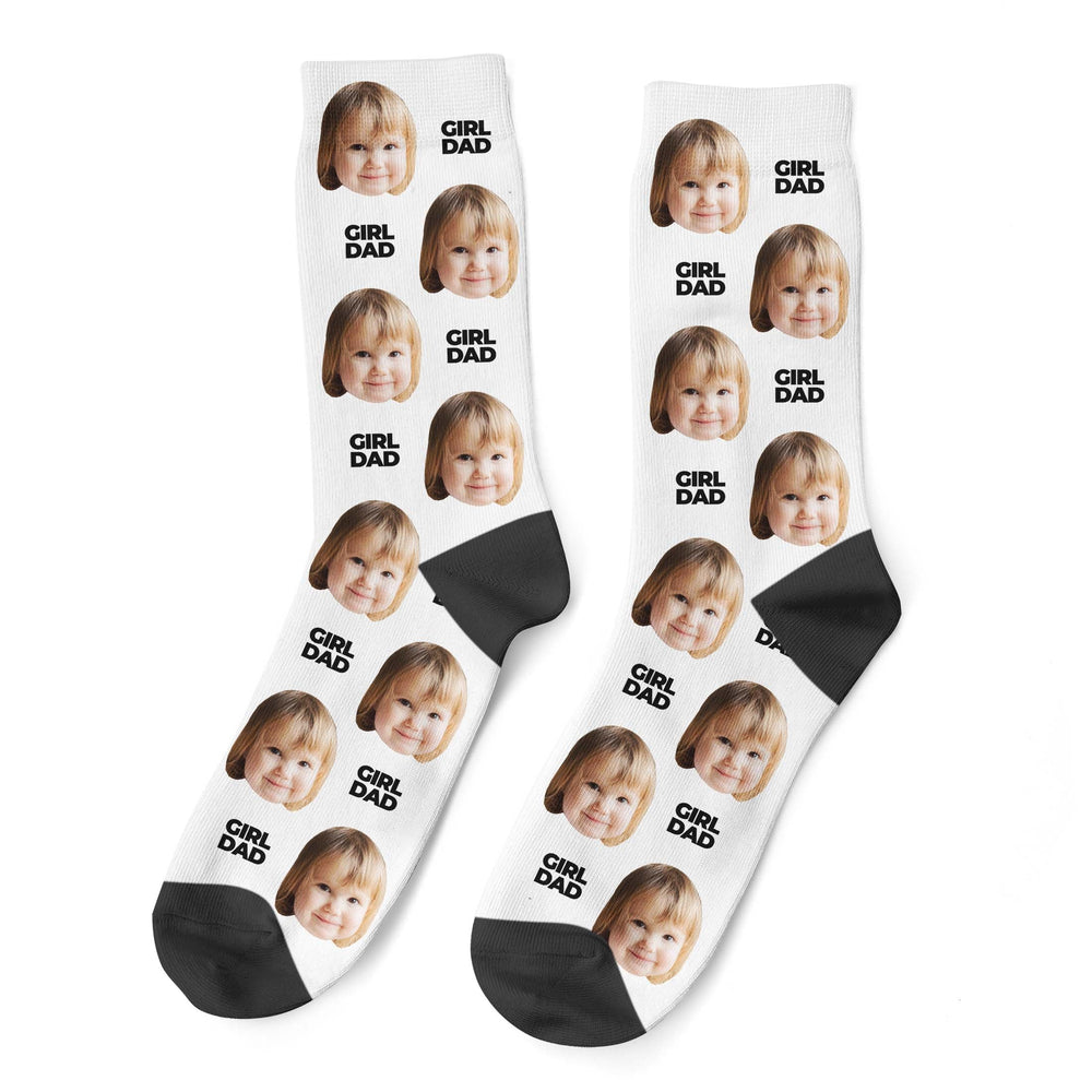 Custom Girl Dad Socks