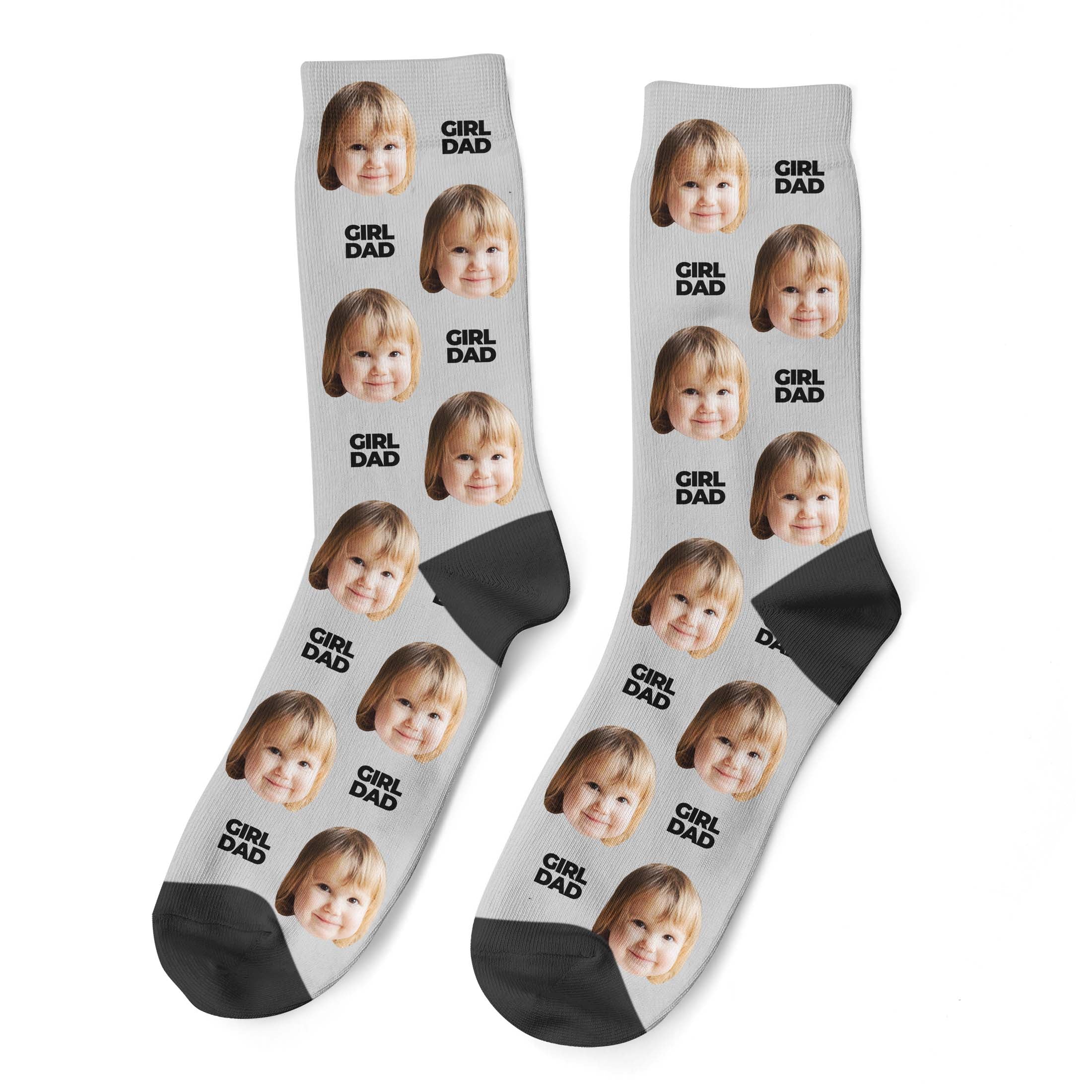 Custom Girl Dad Socks
