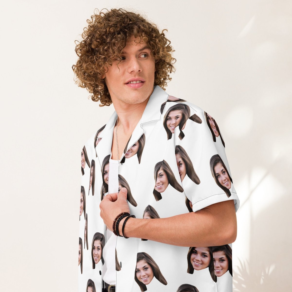 Custom Hawaiian Shirt with Face Secondary image