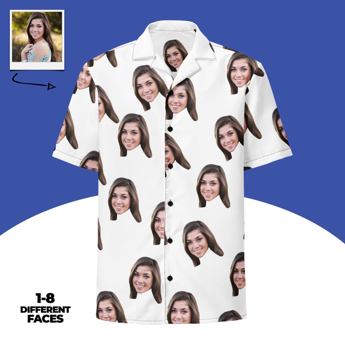 Custom Hawaiian Shirt with Face Main image