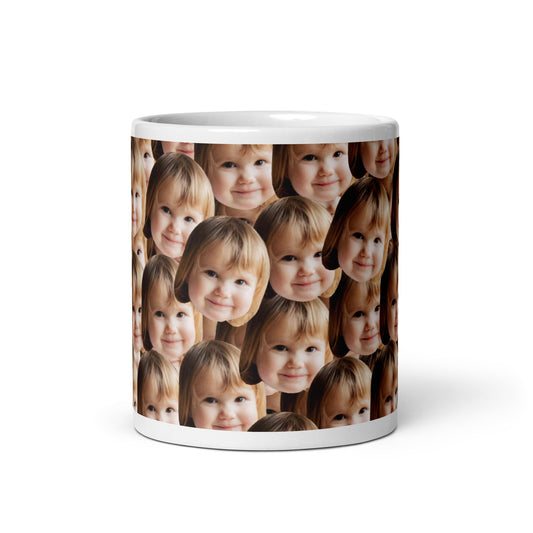 Custom Kid Faces Mug