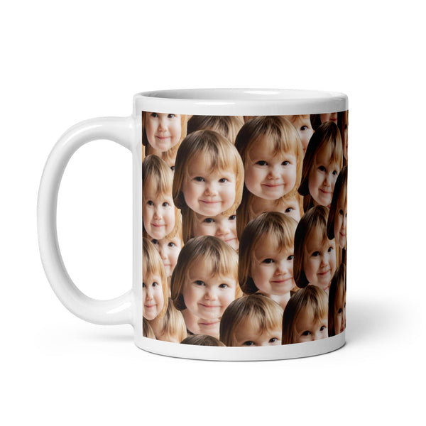 Custom Kid Faces Mug
