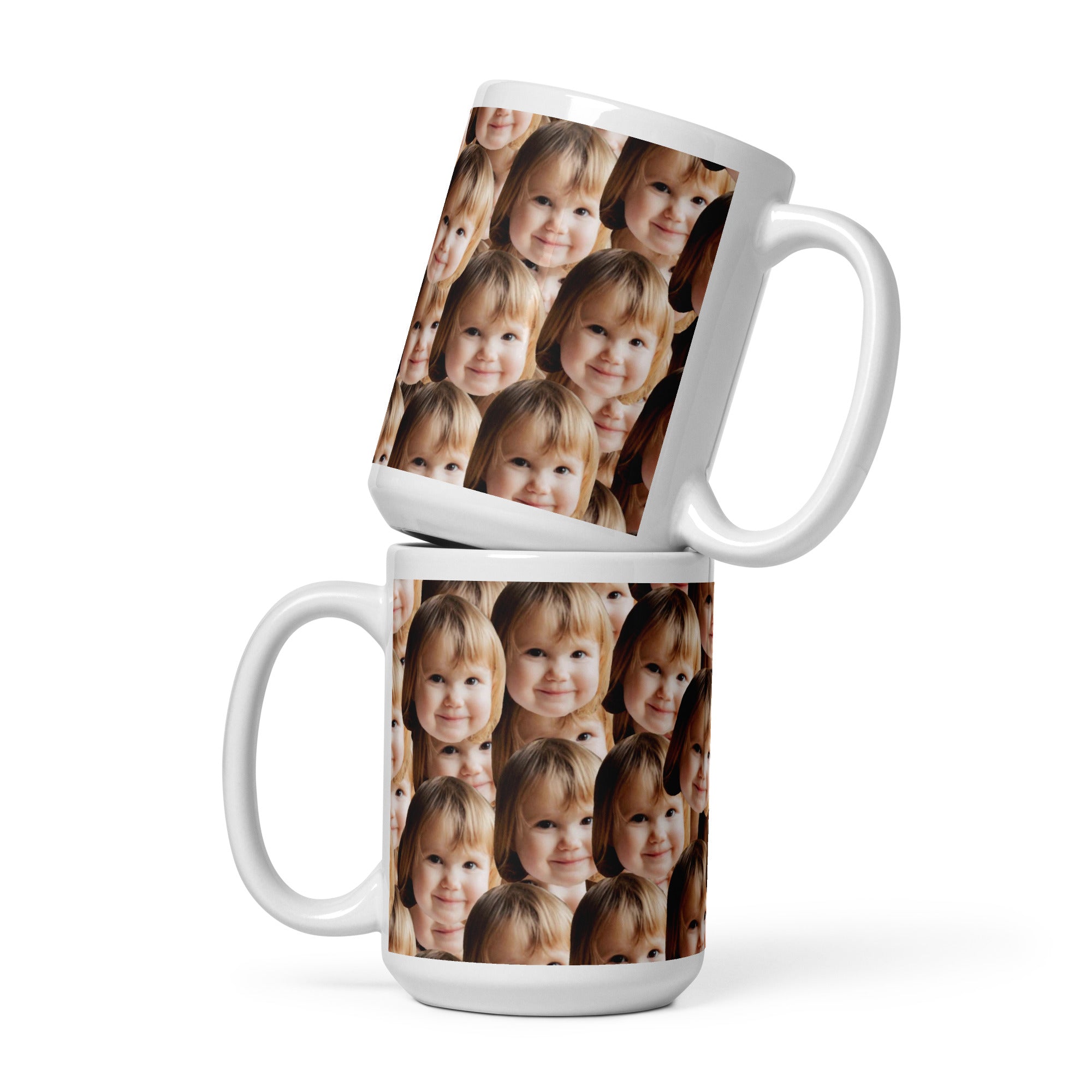 Custom Kid Faces Mug