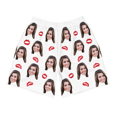 Custom Kiss Face Shorts