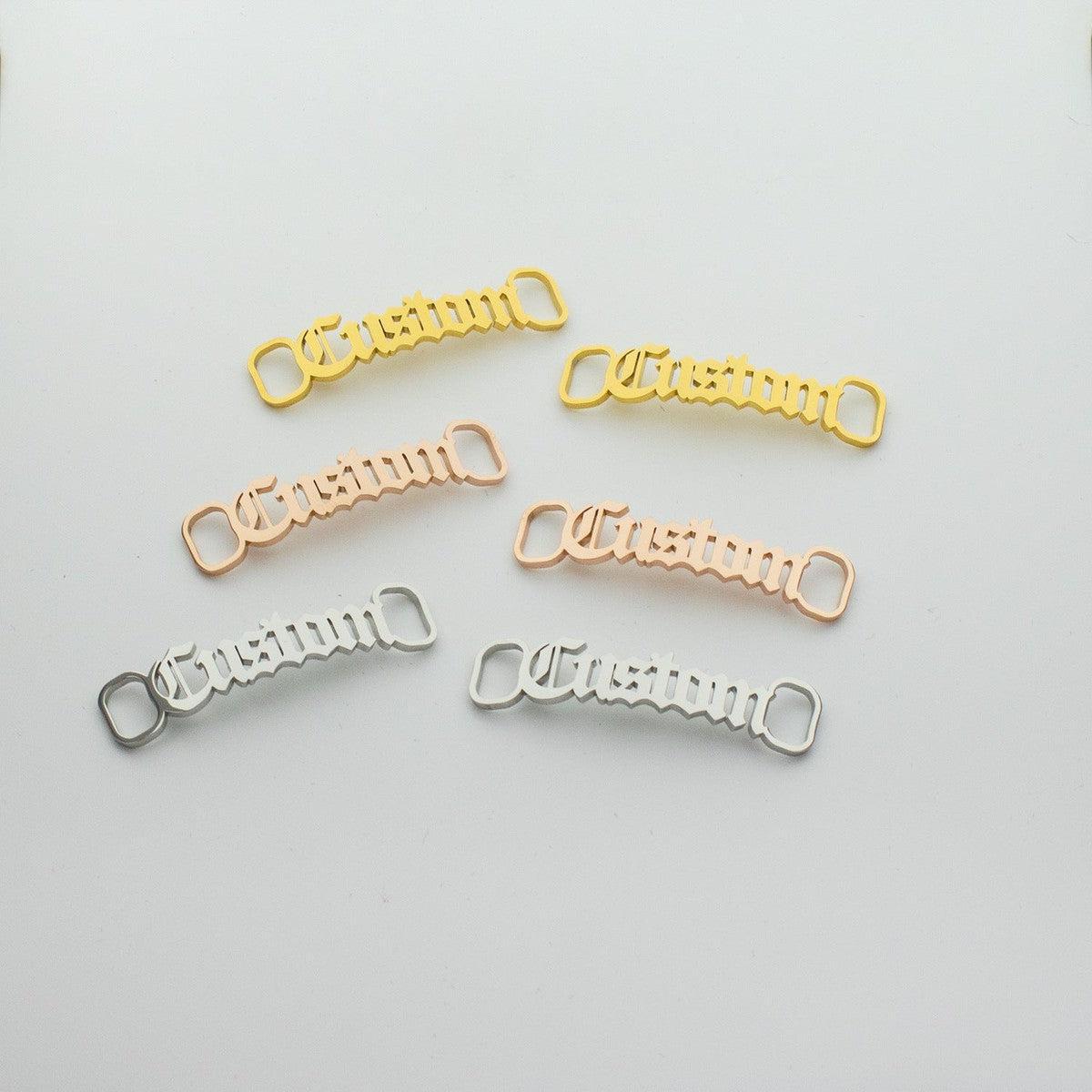 Custom Name Shoelace Buckle