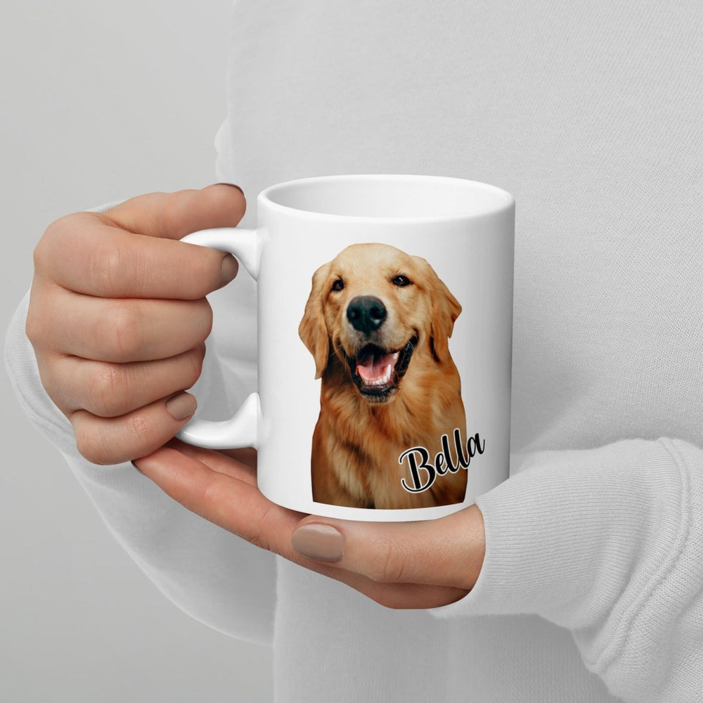 Custom Pet Photo Mug With Name