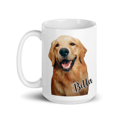 Custom Pet Photo Mug With Name