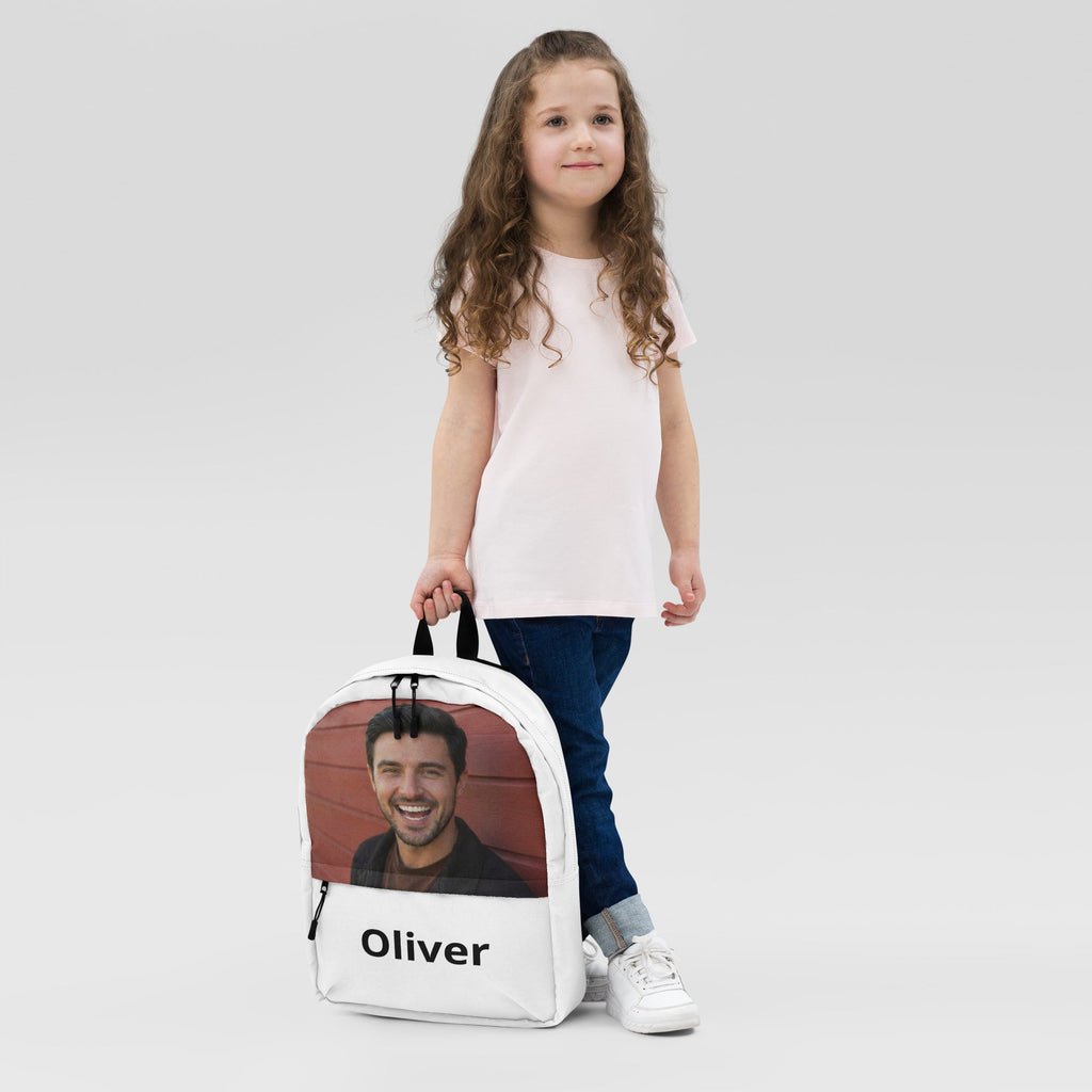 Custom Photo Backpack With Name