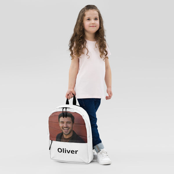 Custom Photo Backpack With Name