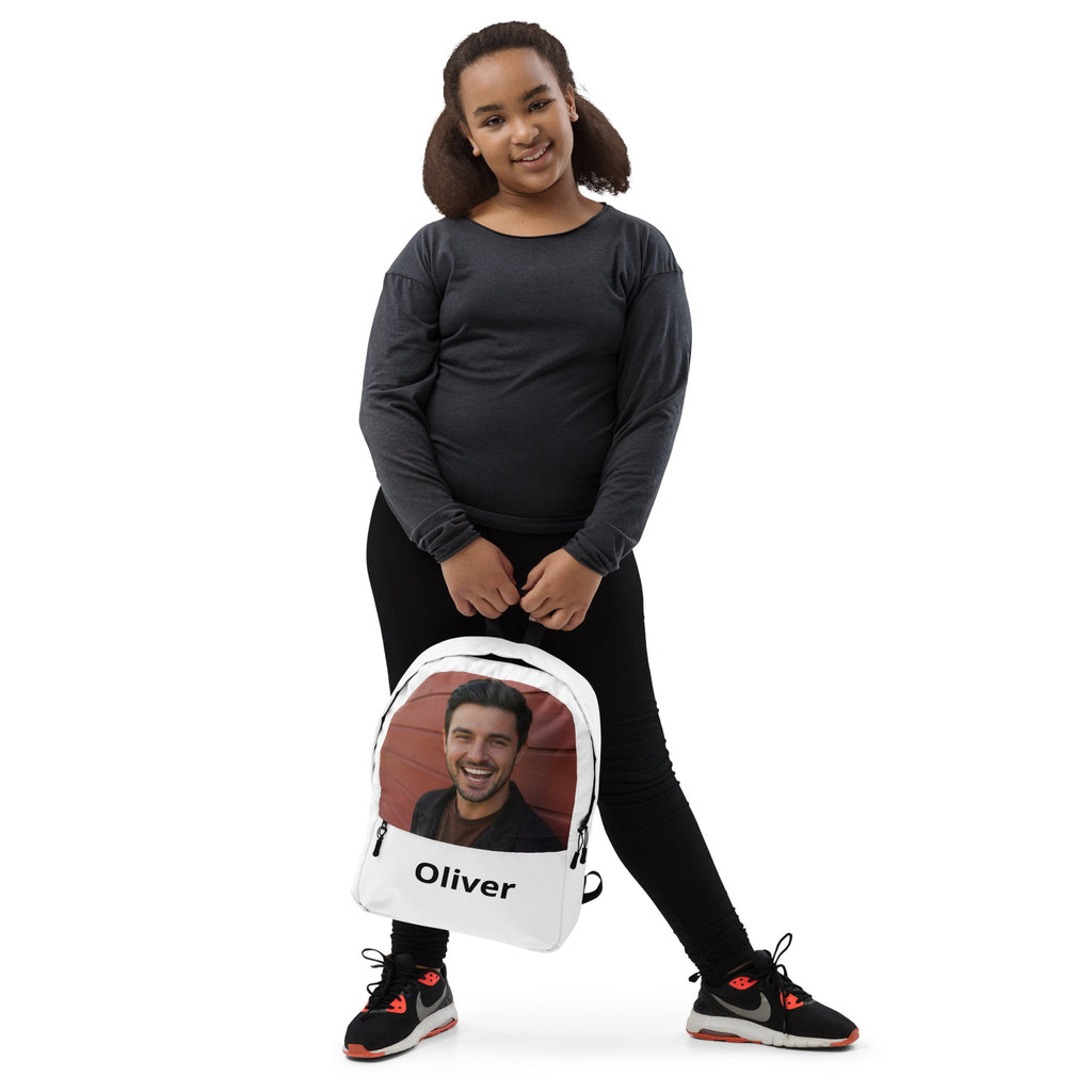 Custom Photo Backpack With Name