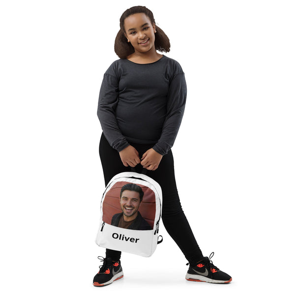 Custom Photo Backpack With Name