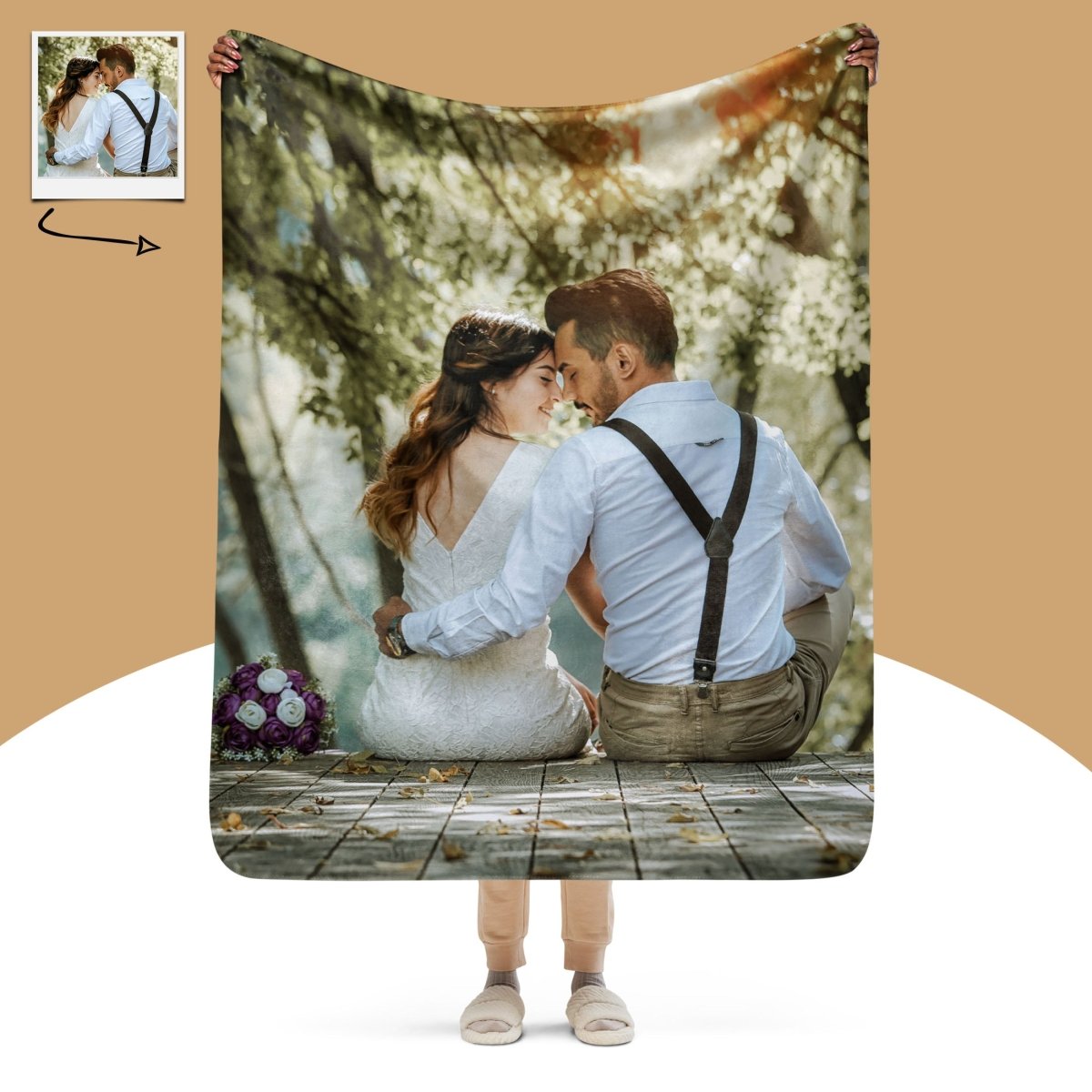 Custom Photo Blanket Main image