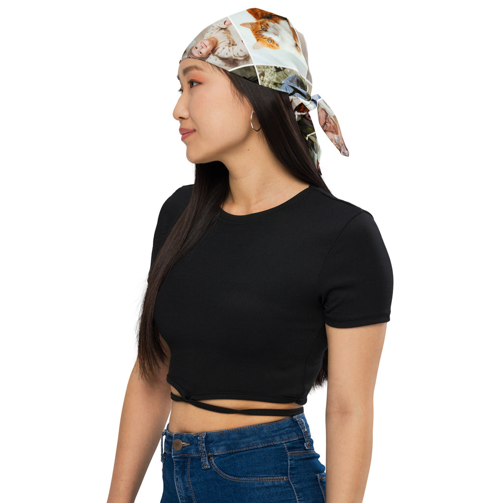 Custom Photo Collage Bandana