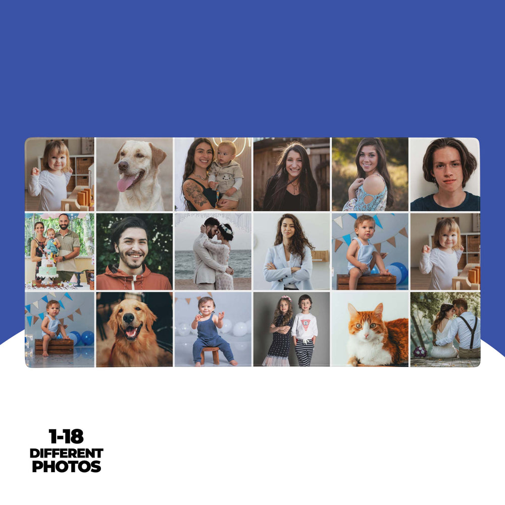 Custom Photo Collage Gaming Mouse Pad