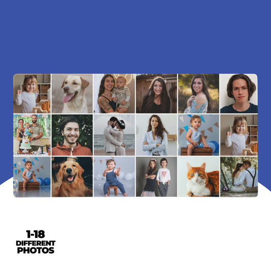 Custom Photo Collage Gaming Mouse Pad