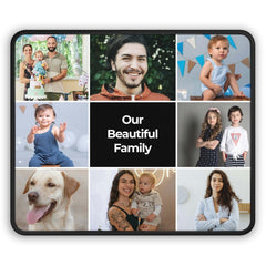 Custom Photo Collage Mouse Pad