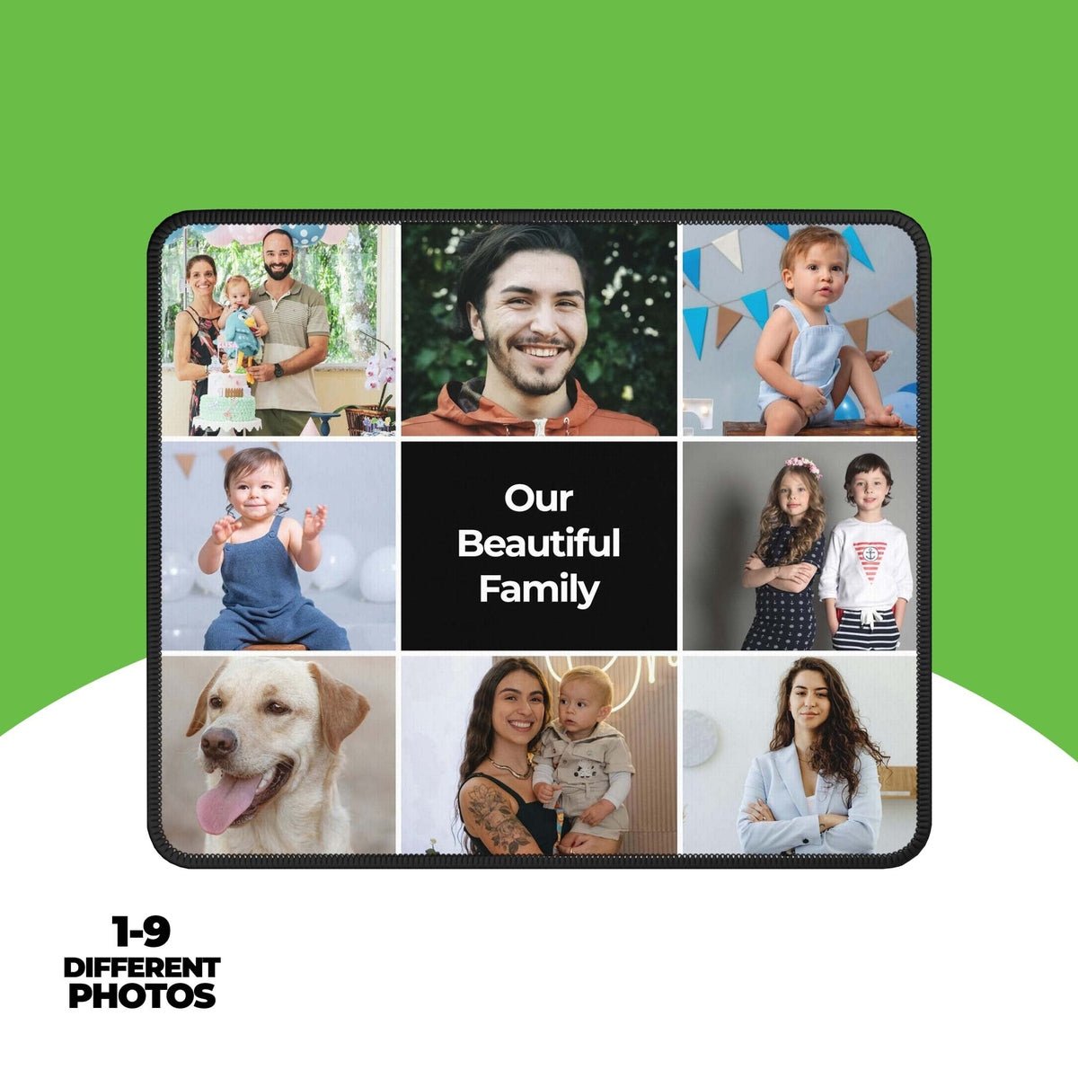 Custom Photo Collage Mouse Pad Main image