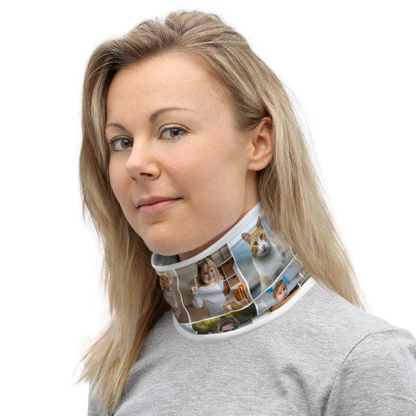 Custom Photo Collage Neck Gaiter