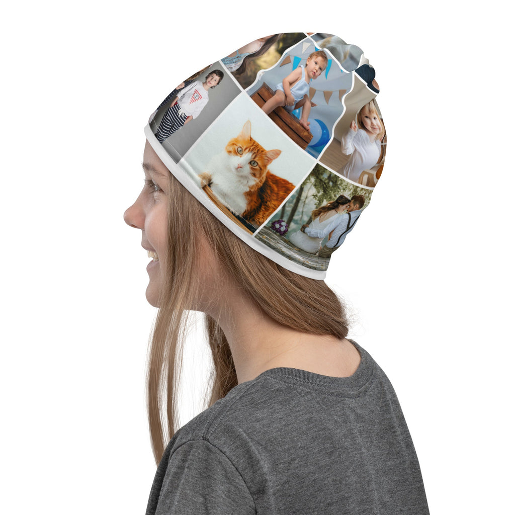Custom Photo Collage Neck Gaiter