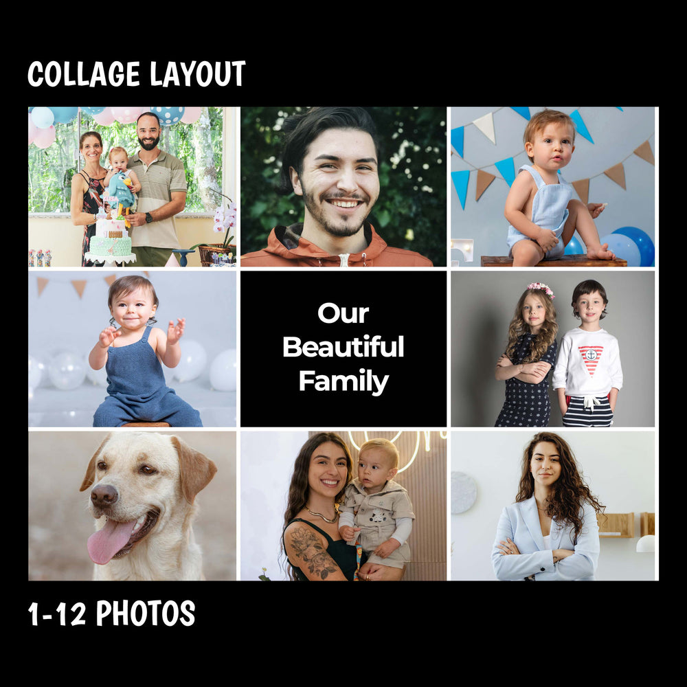 Custom Photo Collage Tumbler Personalized Drinkware Gift