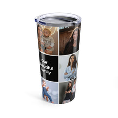 Custom Photo Collage Tumbler Personalized Drinkware Gift