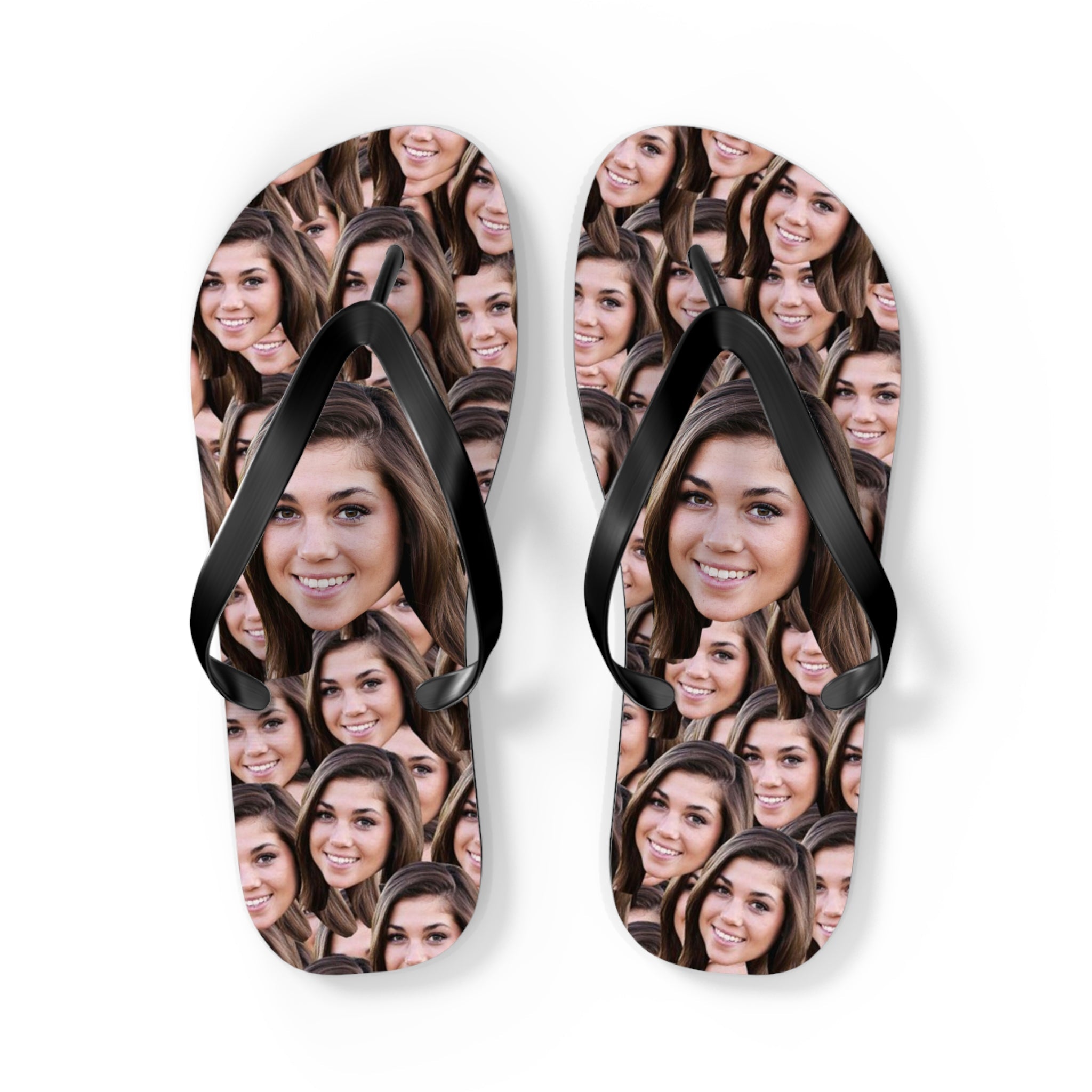 Custom Photo Face Flip Flops Secondary image