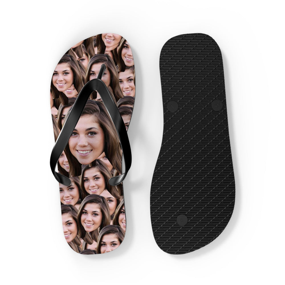 Custom Photo Face Flip Flops