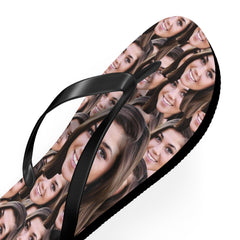 Custom Photo Face Flip Flops
