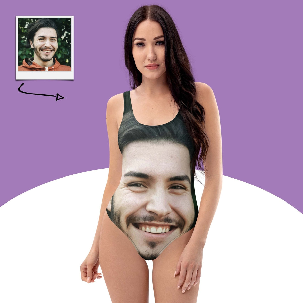 Custom Photo Face Swimsuit Main image