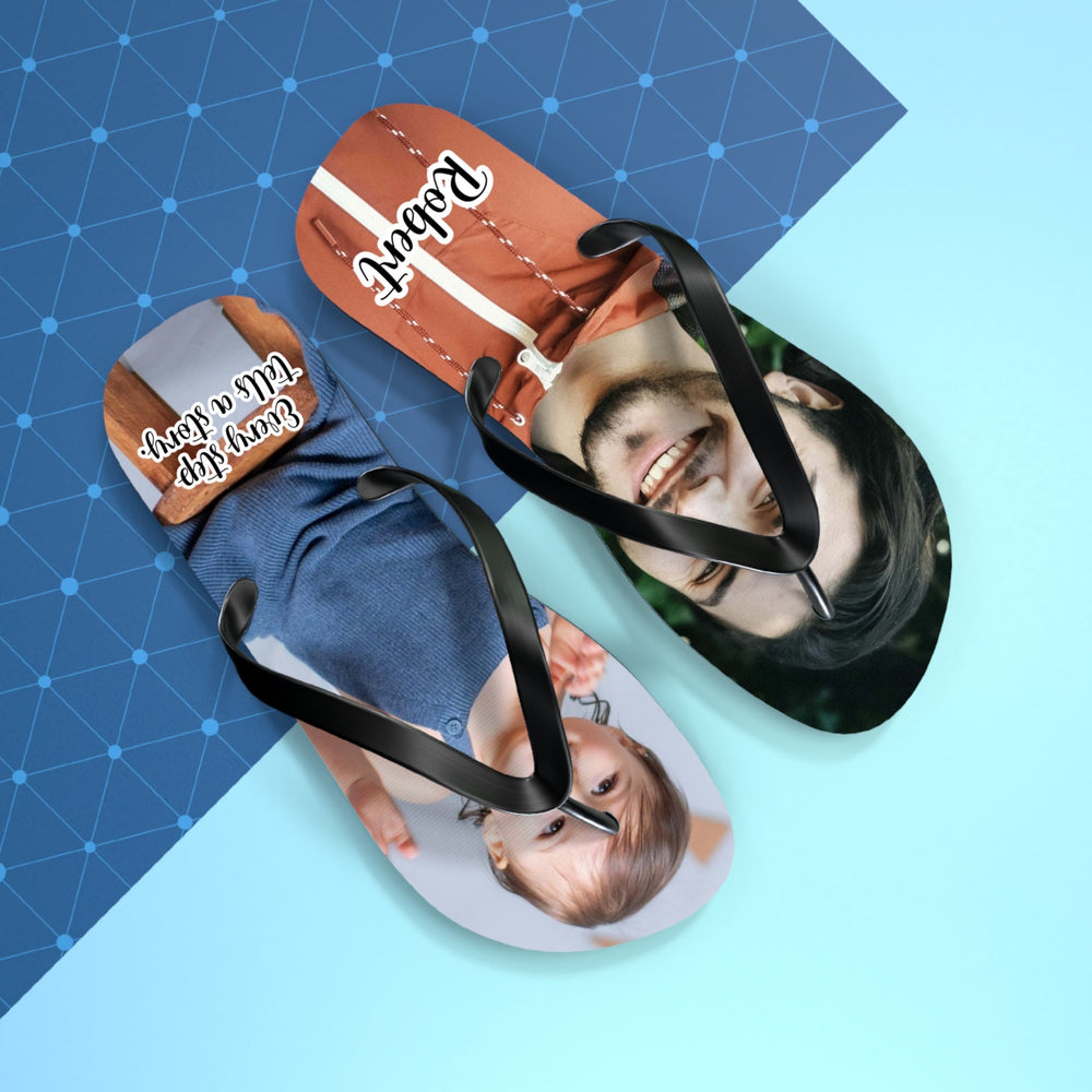 Custom Photo Flip Flops