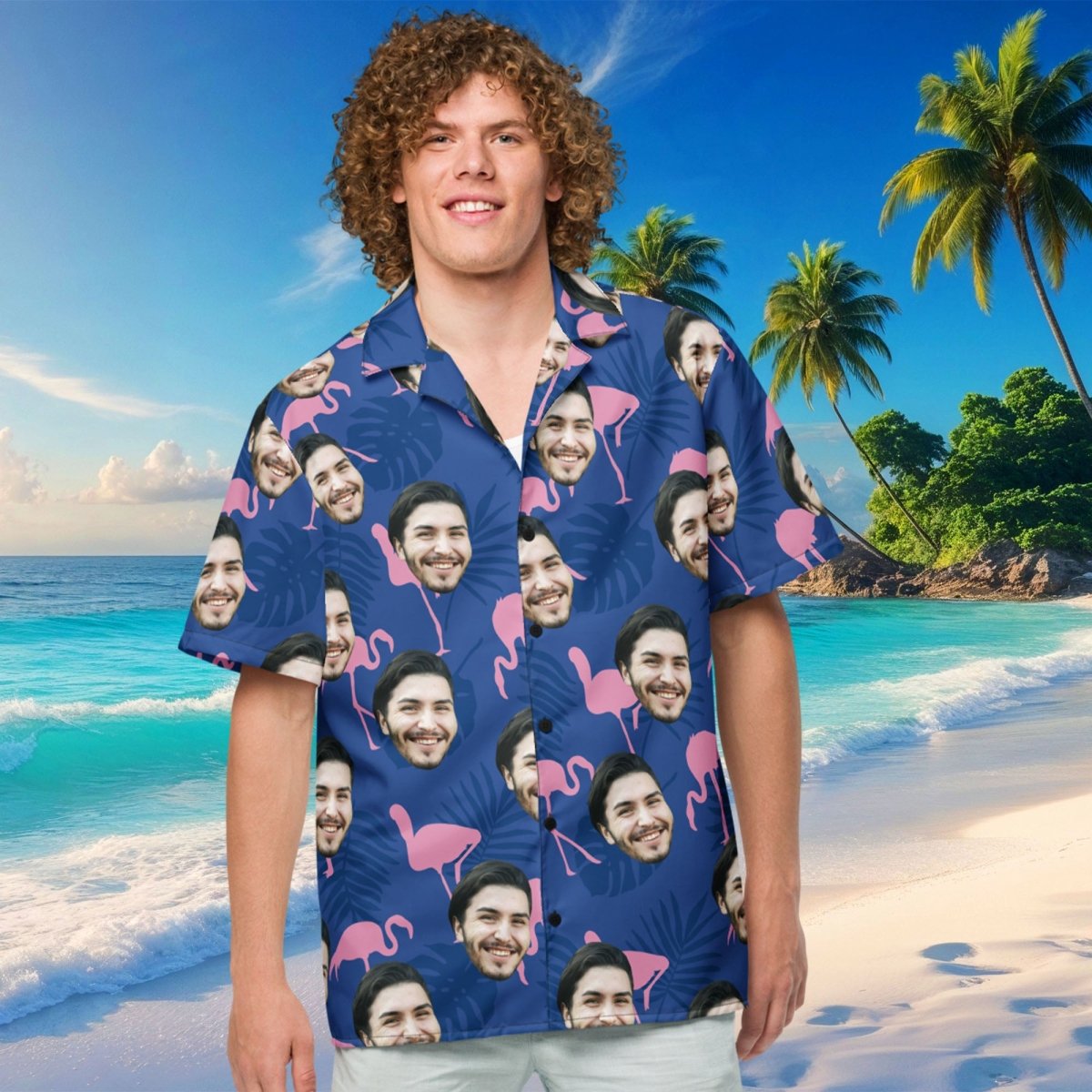 Custom Photo Hawaiian Shirt Main image
