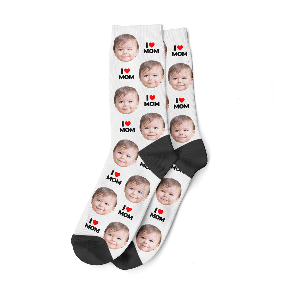 Custom Photo Mom Socks