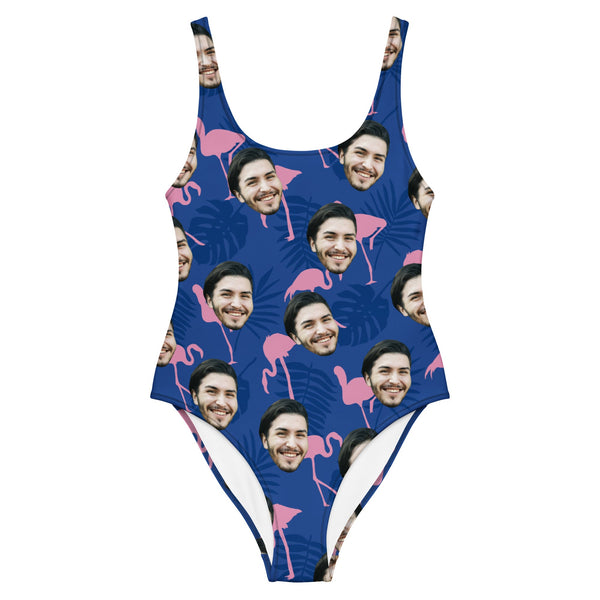 Custom Photo Photo Flamingo Swimsuit