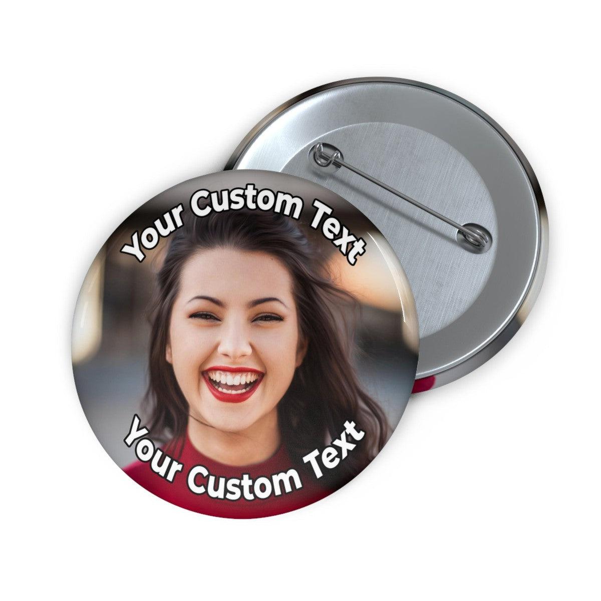 Custom Photo Pin Buttons Main image