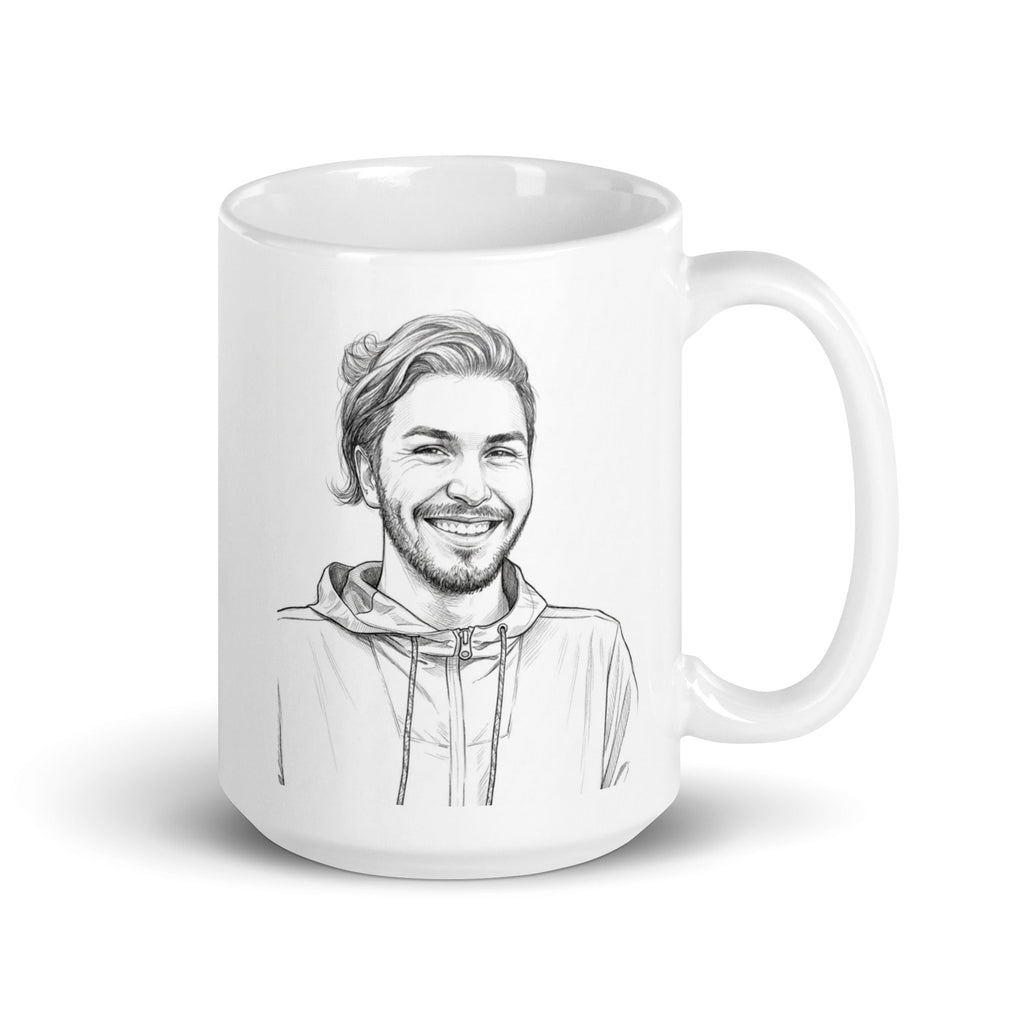 Custom Photo Sketch Mug