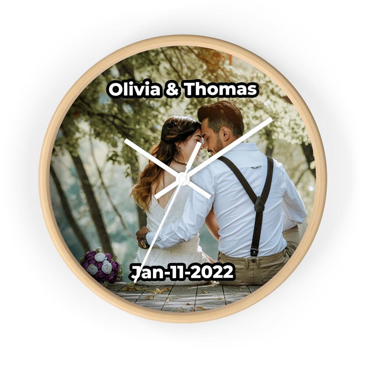 Custom Photo Wall Clock