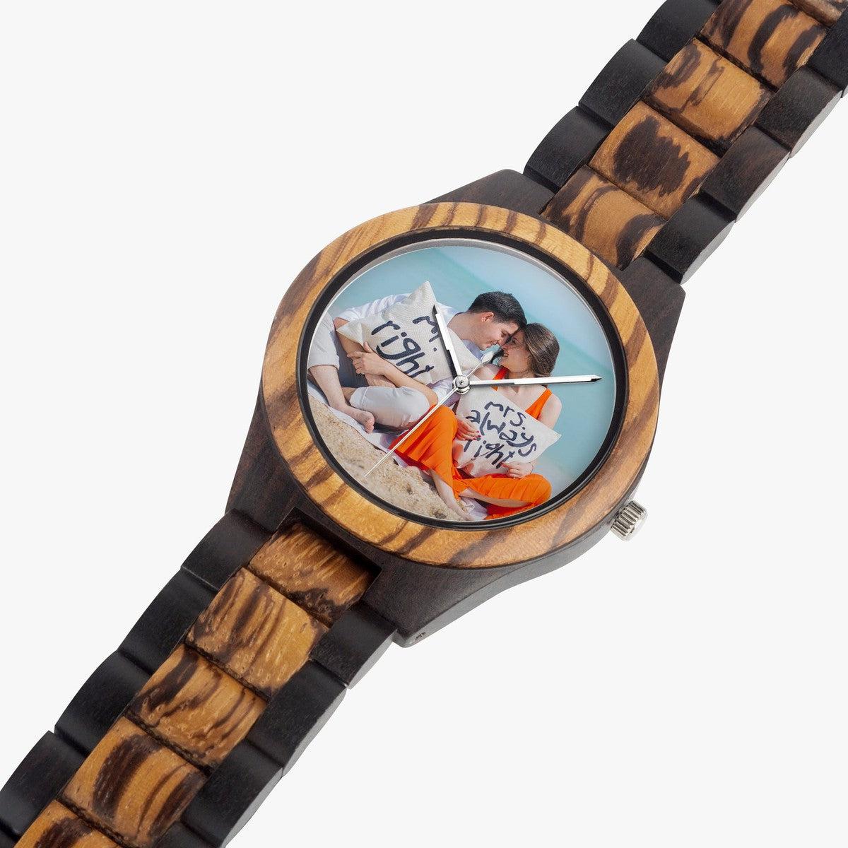 Custom Photo Wooden Watch Secondary image