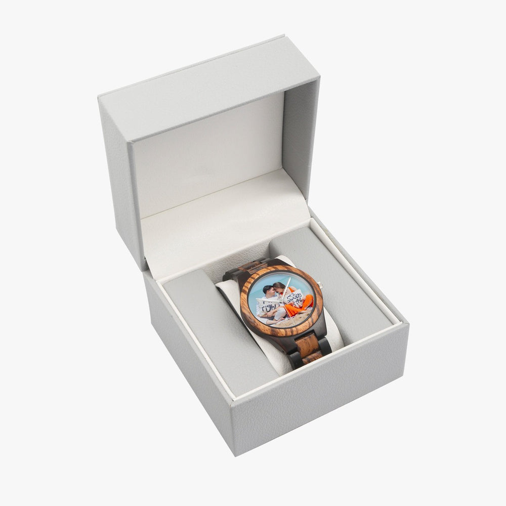 Custom Photo Wooden Watch