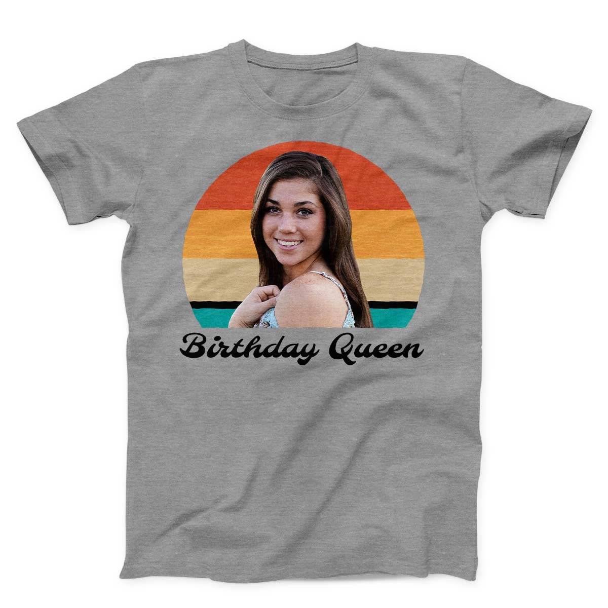 Custom Retro Photo T-Shirt