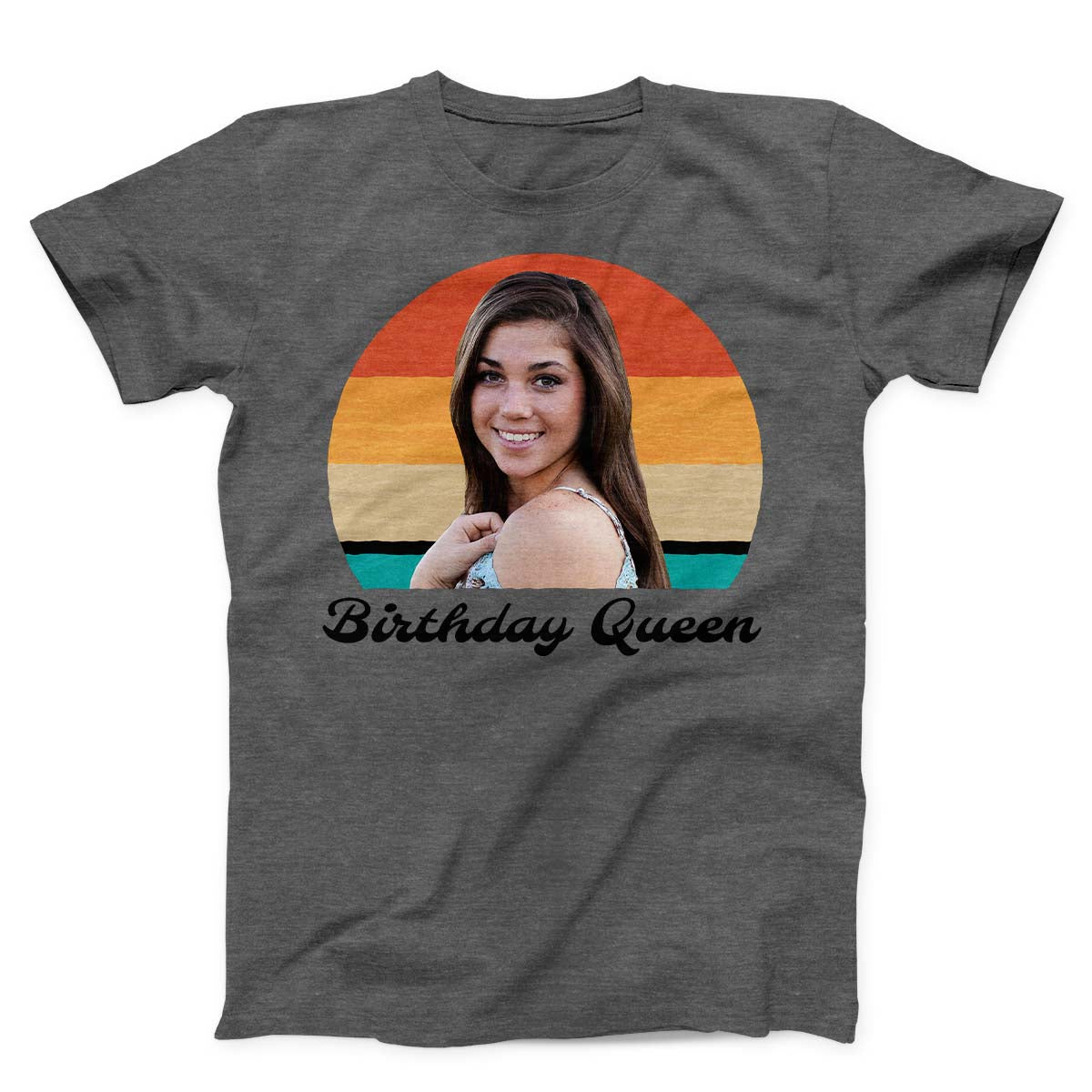 Custom Retro Photo T-Shirt