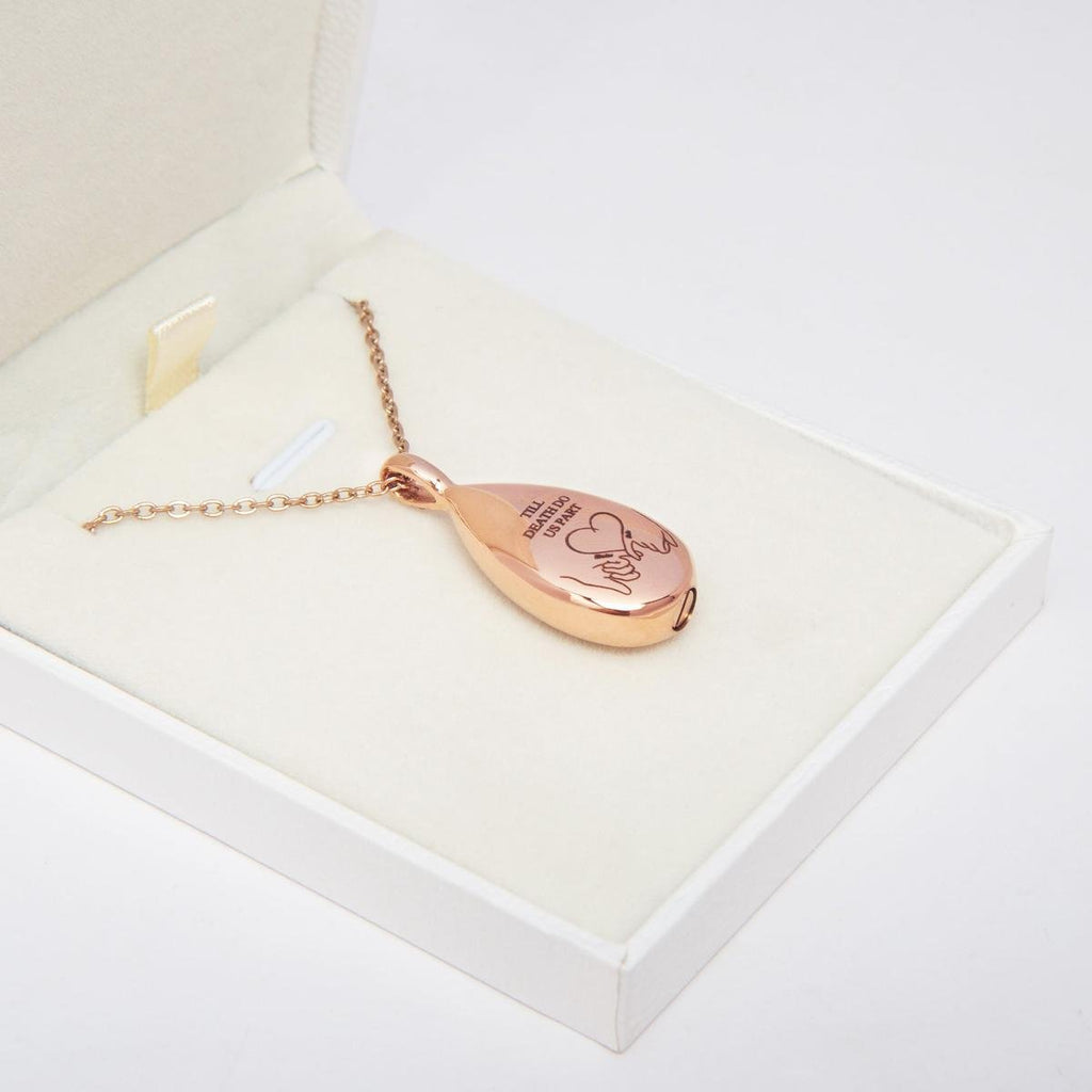 Custom Teardrop Urn Necklace