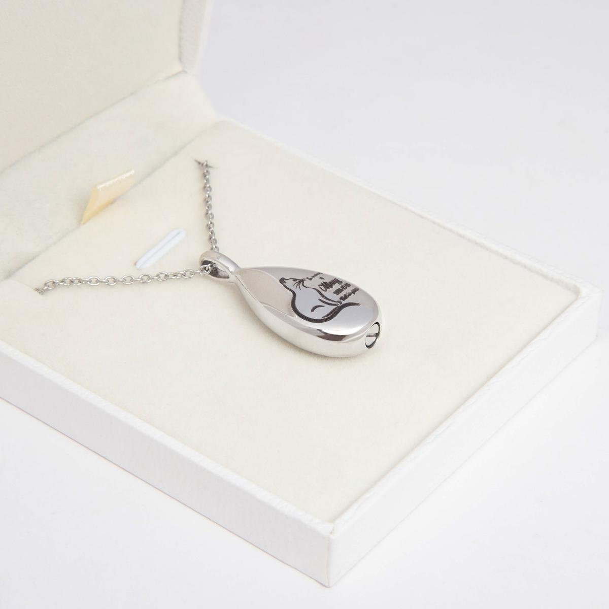 Custom Teardrop Urn Necklace