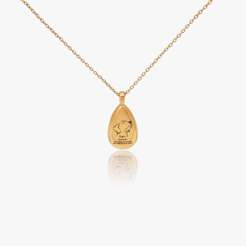 Custom Teardrop Urn Necklace