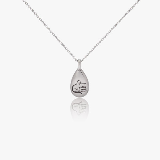 Custom Teardrop Urn Necklace