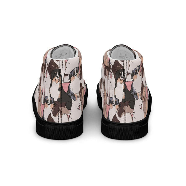 Cute Dogs Men's High Top Shoes