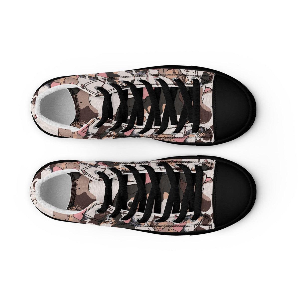 Cute Dogs Men's High Top Shoes