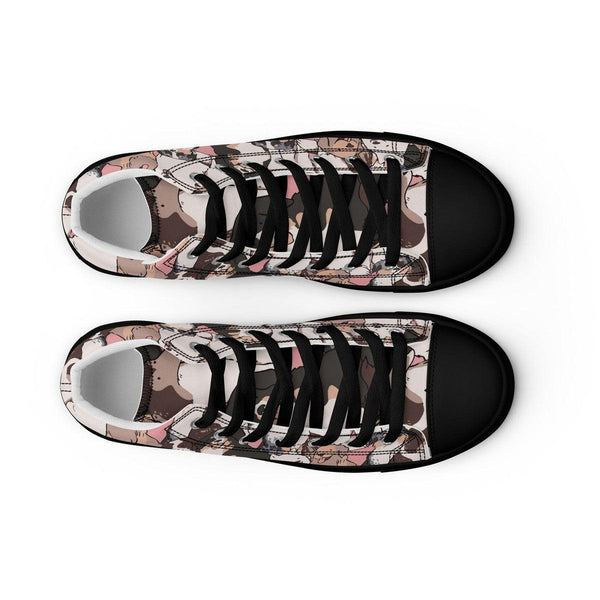 Cute Dogs Men's High Top Shoes