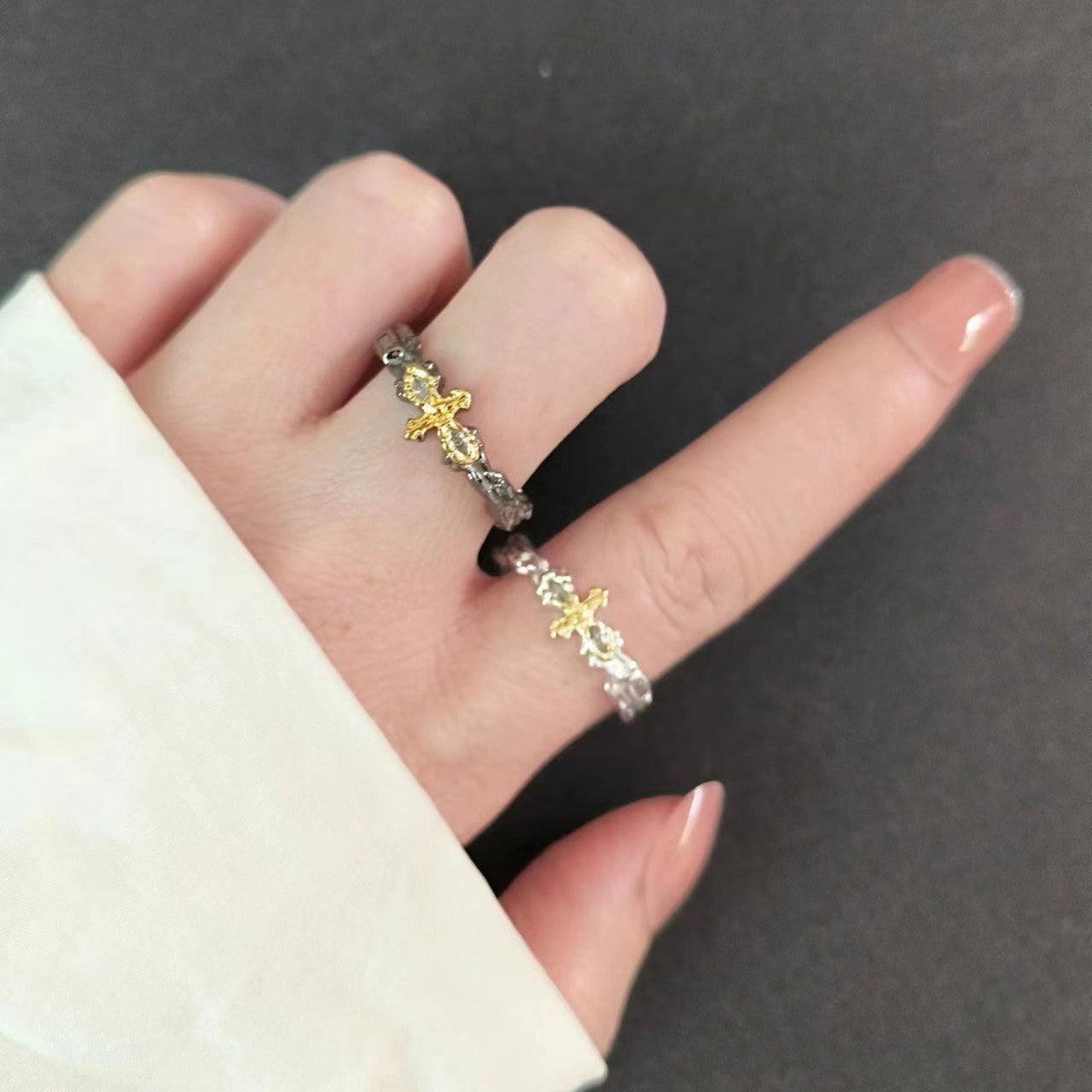 Dark Maillard Ring Special-interest Design Black Main image